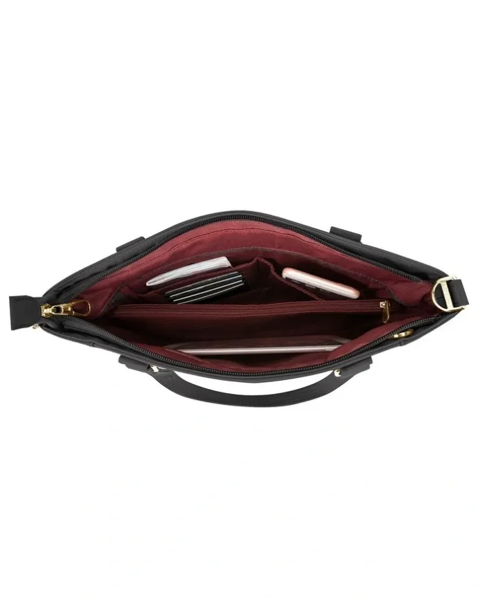 Travelon Addison Anti-Theft Tablet Tote in Black