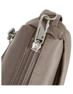 Travelon Classic Anti-Theft Small East/West Crossbody Bag in Hazelnut