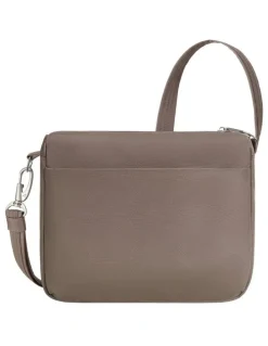 Travelon Classic Anti-Theft Small East/West Crossbody Bag in Hazelnut
