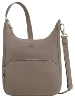 Travelon Classic Anti-Theft Essential Messenger Bag in Hazelnut