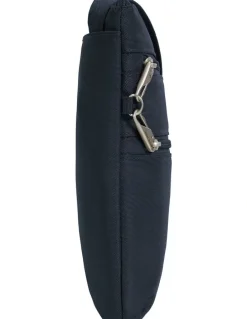 Travelon Classic Anti-Theft Slim Double Zip Crossbody Bag in Midnight