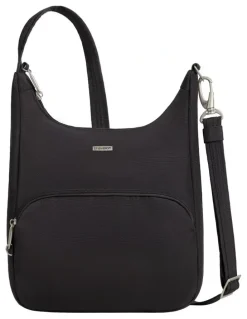 Travelon Classic Anti-Theft Essential Messenger Bag in Black