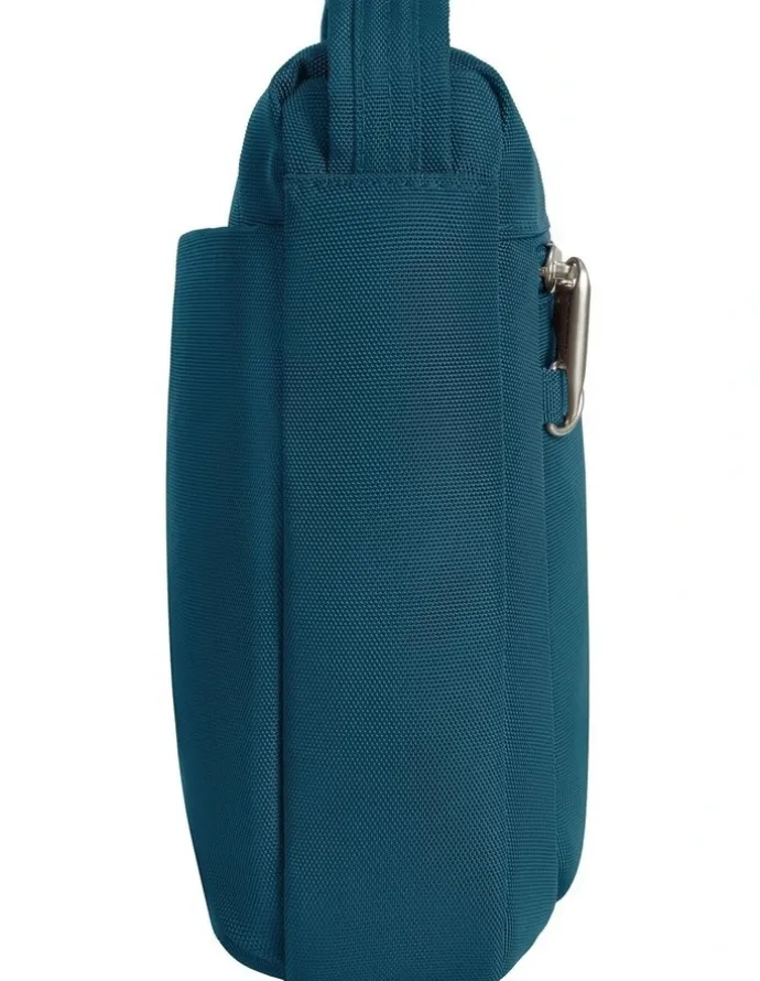 Travelon Classic Anti-Theft Small East/West Crossbody Bag in Teal