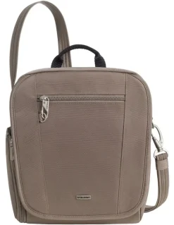 Travelon Classic Anti-Theft Tablet Medium Tour Bag in Hazelnut