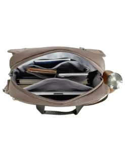 Travelon Classic Anti-Theft Tablet Medium Tour Bag in Hazelnut