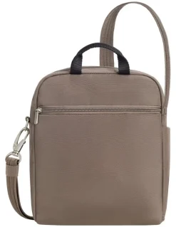 Travelon Classic Anti-Theft Tablet Medium Tour Bag in Hazelnut