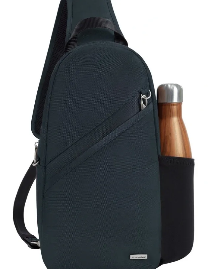 Travelon Classic Anti-Theft Sling Bag in Midnight