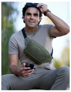 Travelon Classic Anti-Theft Waist Pack in Olive