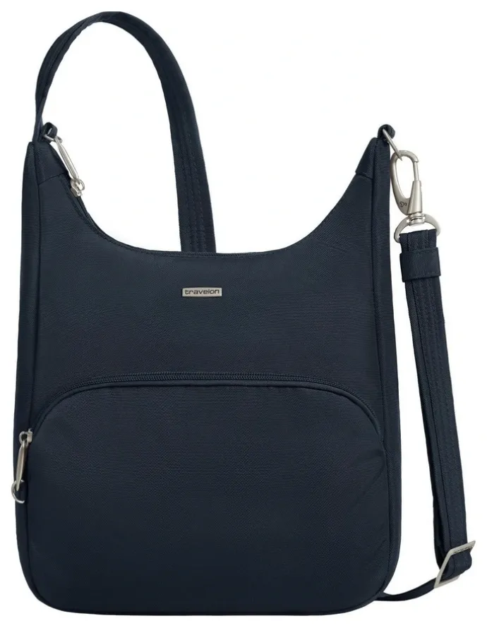 Travelon Classic Anti-Theft Essential Messenger Bag in Midnight