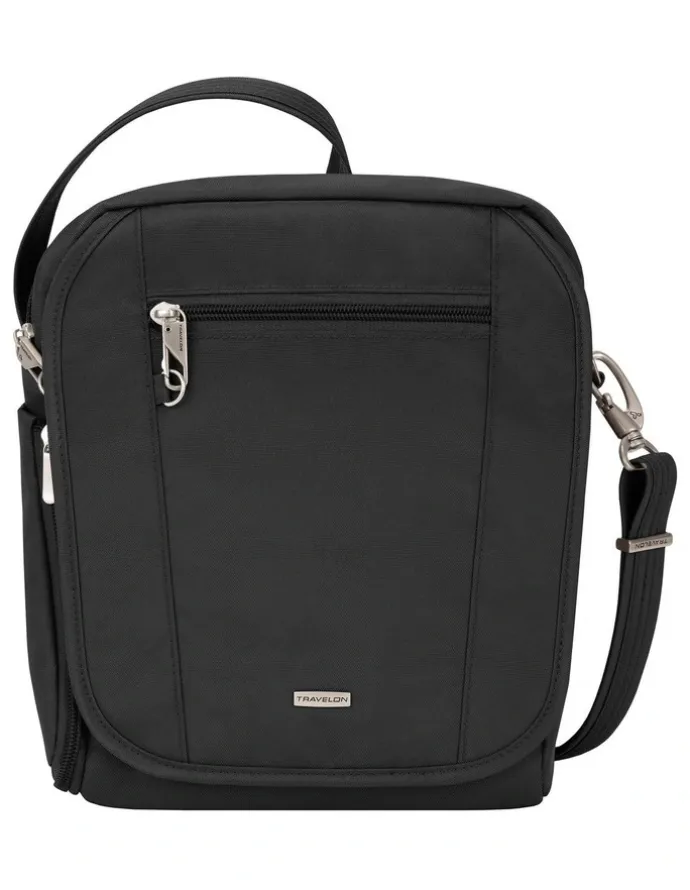 Travelon Classic Anti-Theft Tablet Medium Tour Bag in Black