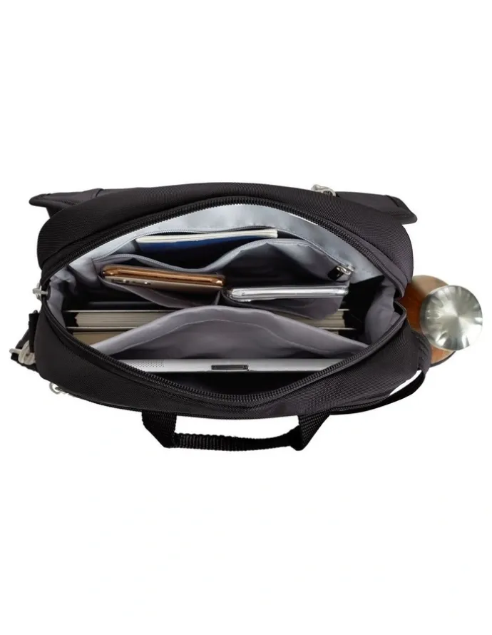 Travelon Classic Anti-Theft Tablet Medium Tour Bag in Black