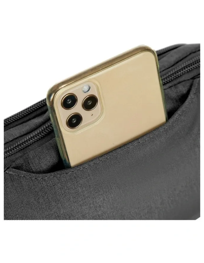 Travelon Metro Anti-Theft Waist Pack in Grey Heather