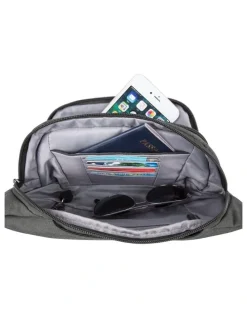 Travelon Metro Anti-Theft Waist Pack in Grey Heather