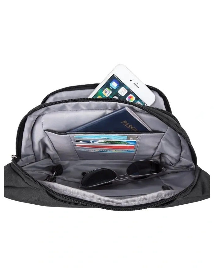 Travelon Metro Anti-Theft Waist Pack in Black