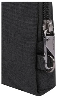 Travelon Metro Anti-Theft Stadium Mini Crossbody Bag in Black