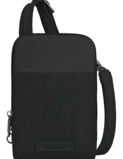 Travelon Metro Anti-Theft Stadium Mini Crossbody Bag in Black