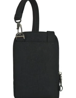 Travelon Metro Anti-Theft Stadium Mini Crossbody Bag in Black