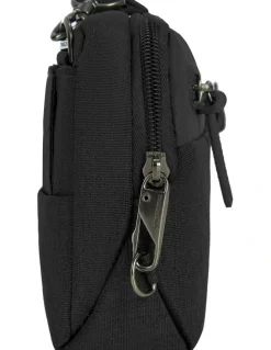 Travelon Metro Anti-Theft Convertible Small Crossbody Bag in Black