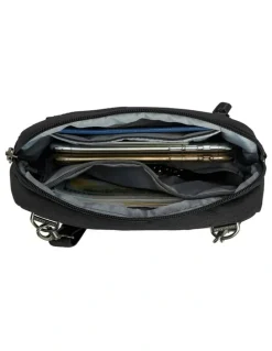Travelon Metro Anti-Theft Convertible Small Crossbody Bag in Black