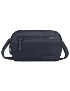 Travelon Metro Anti-Theft Convertible Small Crossbody Bag in Navy Heather