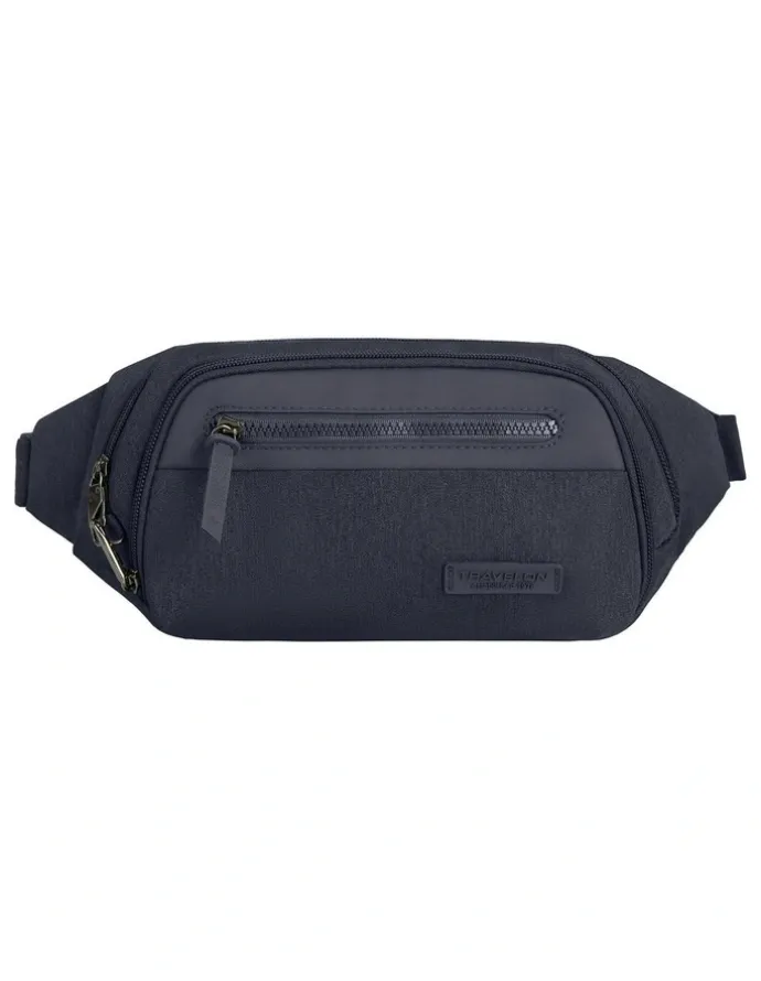 Travelon Metro Anti-Theft Waist Pack in Navy Heather