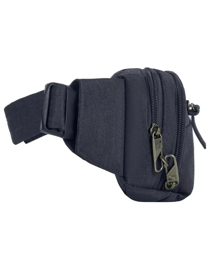 Travelon Metro Anti-Theft Waist Pack in Navy Heather