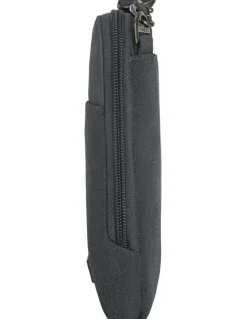 Travelon Metro Anti-Theft Stadium Mini Crossbody Bag in Gray Heather