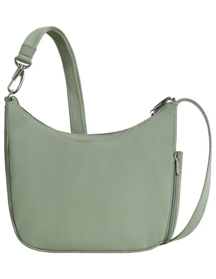 Travelon Roam Anti-Theft Medium Crossbody Bag in Moss