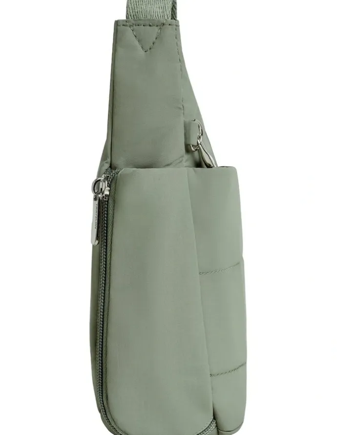Travelon Roam Anti-Theft Medium Crossbody Bag in Moss