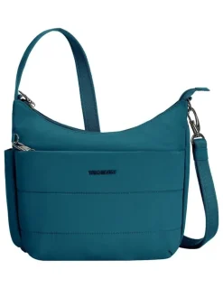 Travelon Roam Anti-Theft Medium Crossbody Bag in Capri Blue