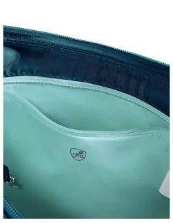 Travelon Roam Anti-Theft Medium Crossbody Bag in Capri Blue