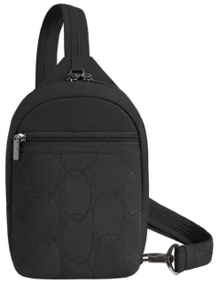 Travelon Runways Anti-Theft Small Sling Bag in Black