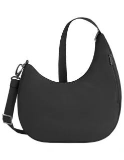 Travelon Runways Anti-Theft Asymmetric Hobo Bag in Black