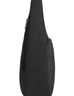 Travelon Runways Anti-Theft Asymmetric Hobo Bag in Black