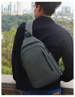 Travelon Urban Anti-Theft Tablet Sling Bag in Black