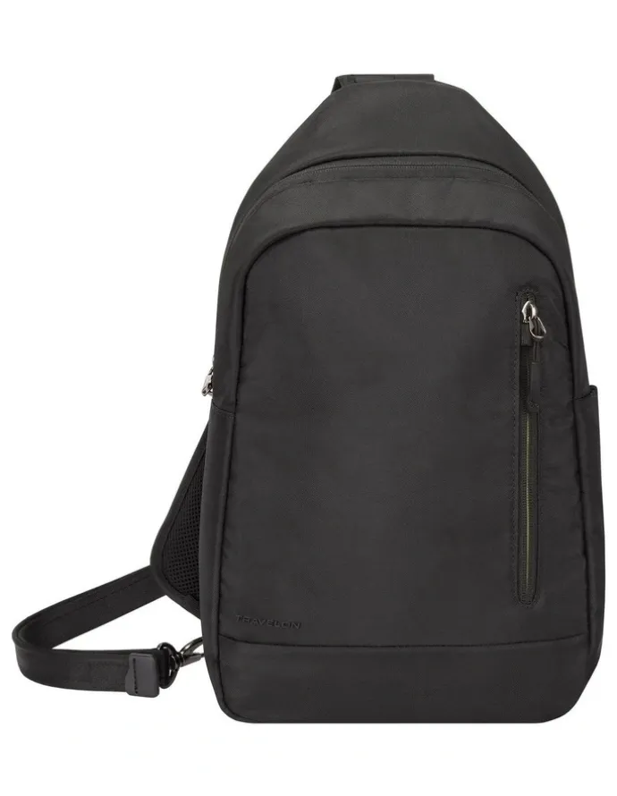 Travelon Urban Anti-Theft Tablet Sling Bag in Black
