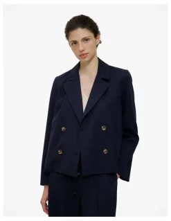 Trenery Ponte Travel Jacket in Night Sky