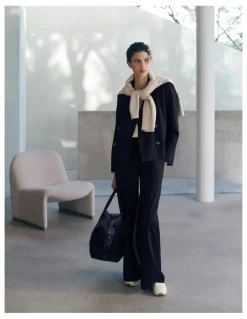 Trenery Ponte Travel Jacket in Night Sky