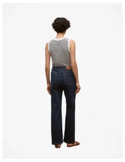 Trenery Wide Leg Jean in Dark Indigo
