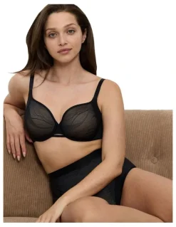 Triumph Airy Sensation T-Shirt Bra in Black