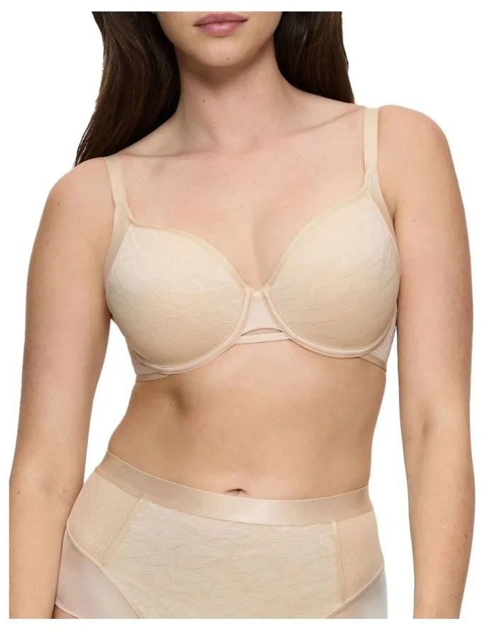 Triumph Airy Sensation T-Shirt Bra in Beige