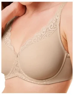 Triumph Amourette Minimiser Bra in Beige