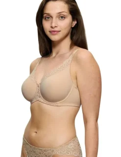 Triumph Amourette Minimiser Bra in Beige