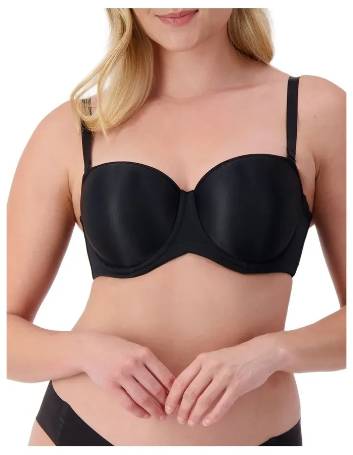 Triumph Beautiful Silhouette Strapless Bra in Black