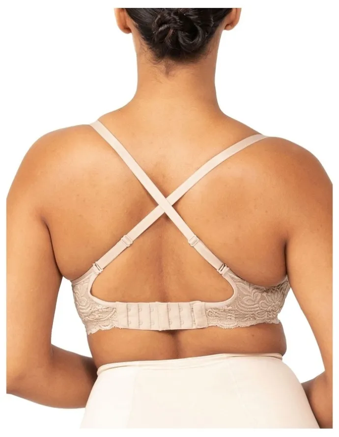 Triumph Gorgeous Mama Lace Maternity Bra in Nude