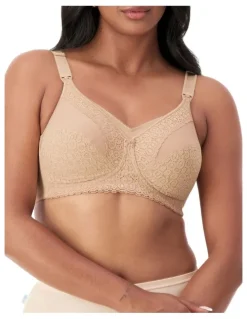 Triumph Lace Maternity Bra in Natural