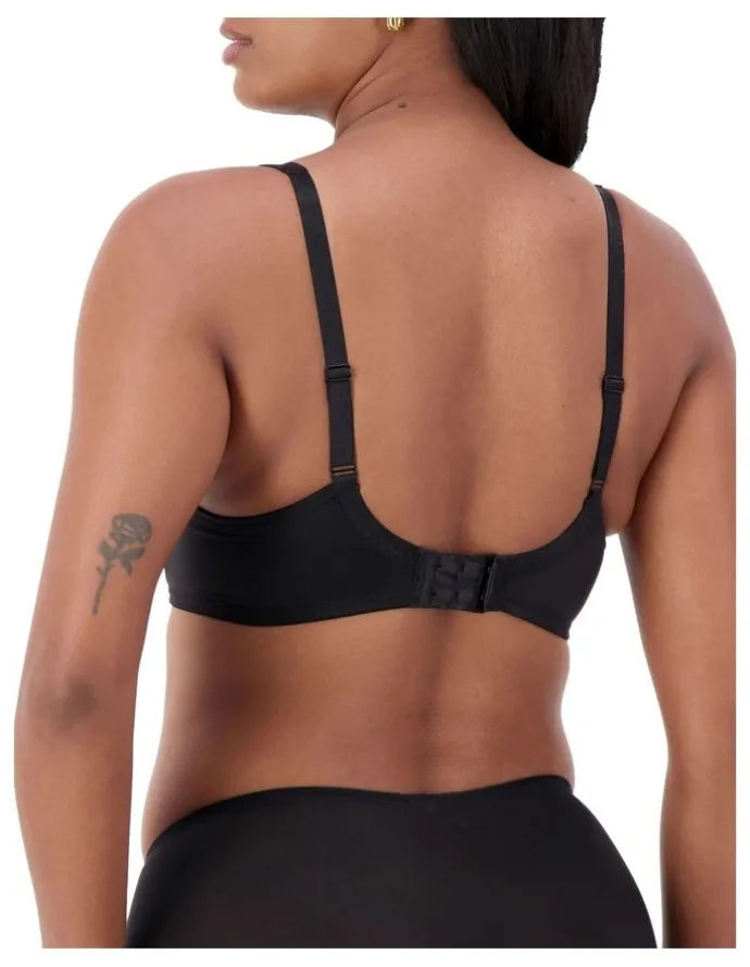 Triumph Lacy Minimiser Bra in Black