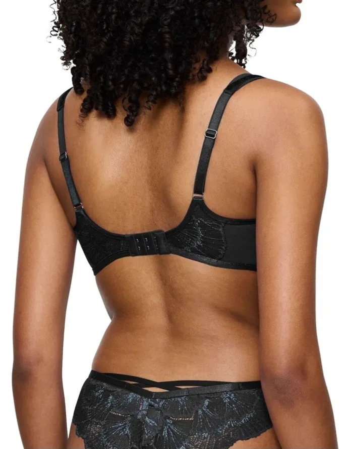 Triumph Palina Moonlight Kiss Style Lab Wired Padded Bra in Black
