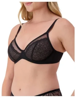 Triumph Sheer Minimiser Bra in Black