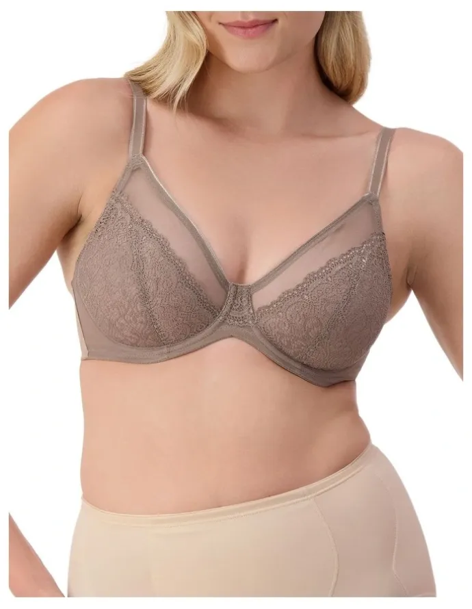 Triumph Sheer Minimiser Bra in Mocca